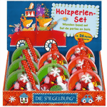 Spiegelburg Holzperlen-Set Fröhliche Weihnacht 